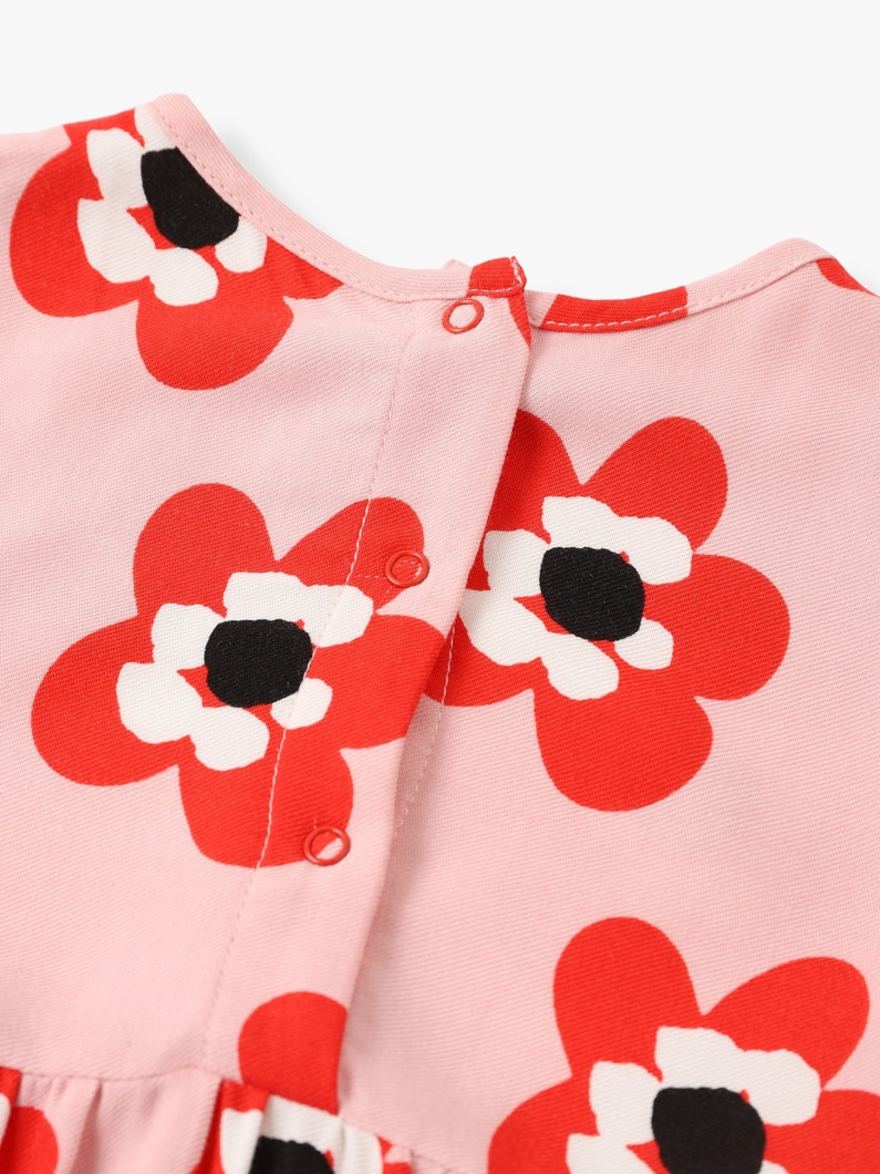 Kids Graphic Flower Print Dress 詳細画像 pink 5