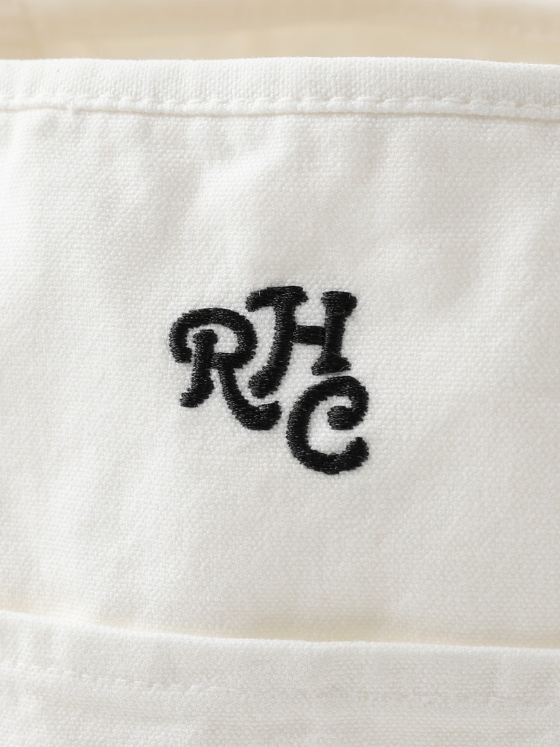 Canvas Logo Tote Bag (M) 詳細画像 white 6