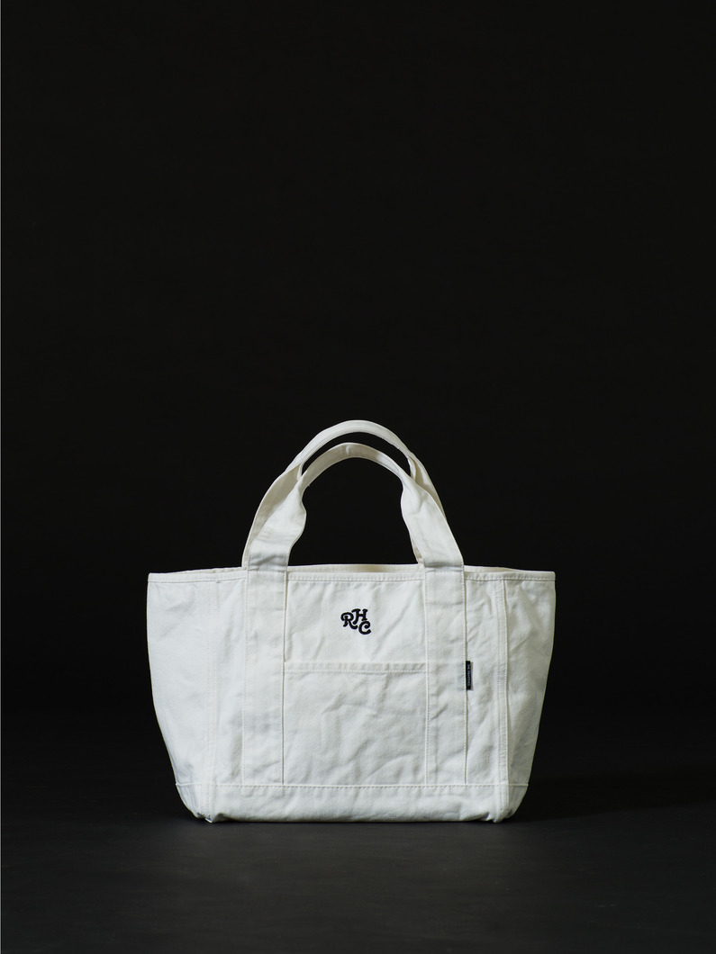 Canvas Logo Tote Bag (M) 詳細画像 white 1