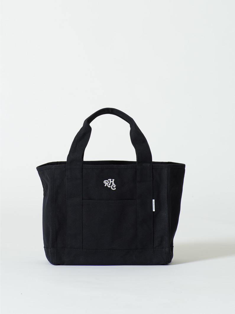 Canvas Logo Tote Bag (M) 詳細画像 black 1