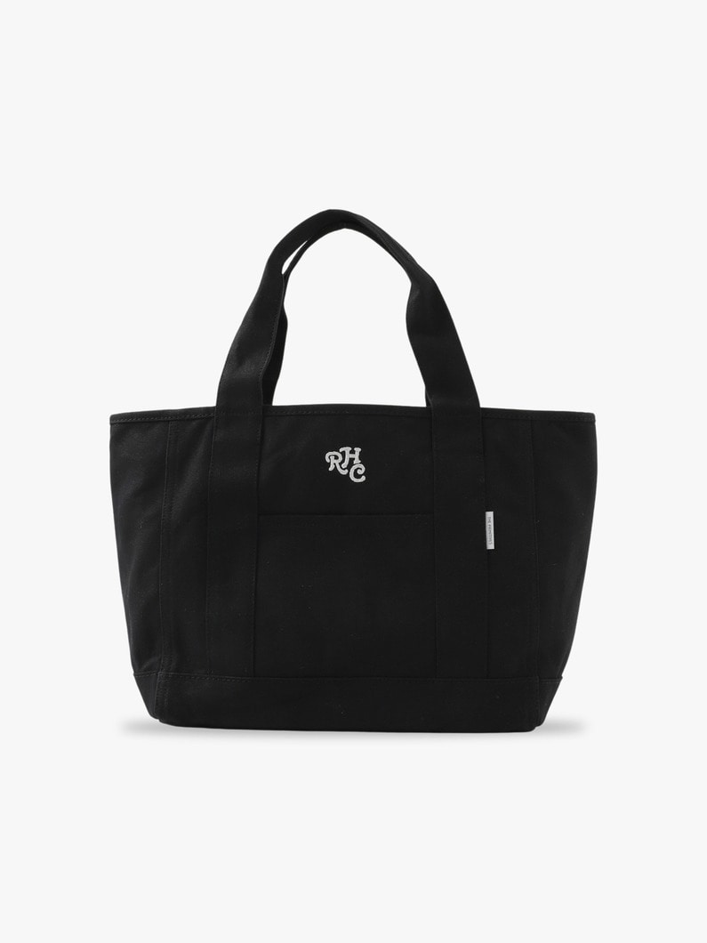 Canvas Logo Tote Bag (M) 詳細画像 black 2