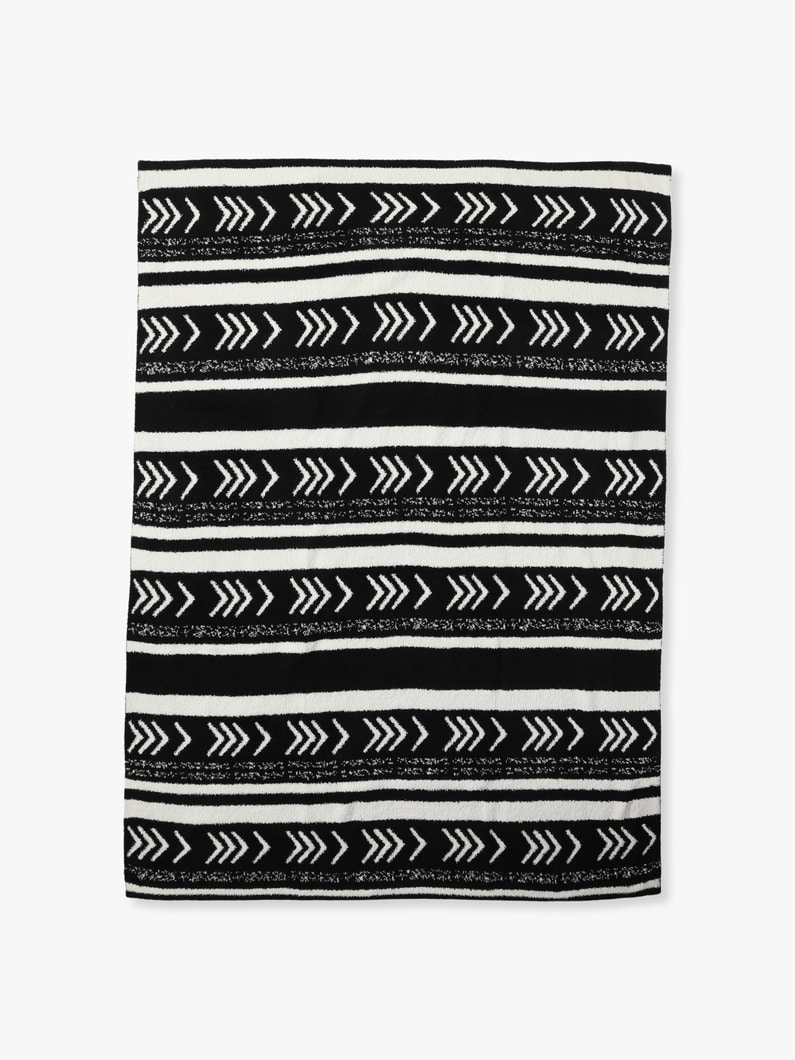 Stripes and Arrows Blanket 詳細画像 white 2