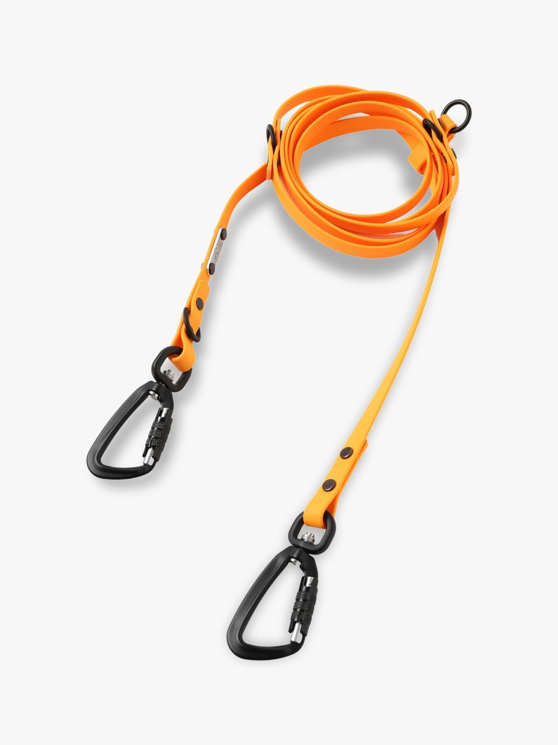 Dog Hands Free＆Convertible Sports Leash (M) 詳細画像 light orange