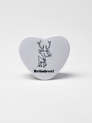 Reindeer Heart Mirror (Ron Herman) 詳細画像 white