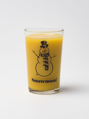 Snowman Holiday Glass (Ron Herman) 詳細画像 white