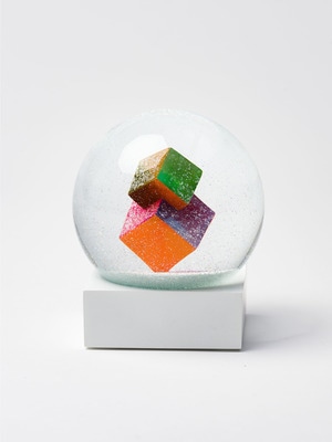 Magic Cubes Snow Globe 詳細画像 white