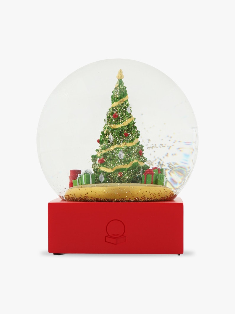 Holiday Tree Snow Globe 詳細画像 red 3