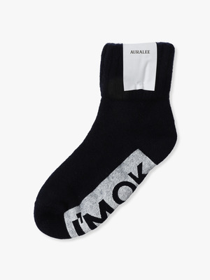 AURALEE×I’M OK Room Socks (Men) 詳細画像 navy