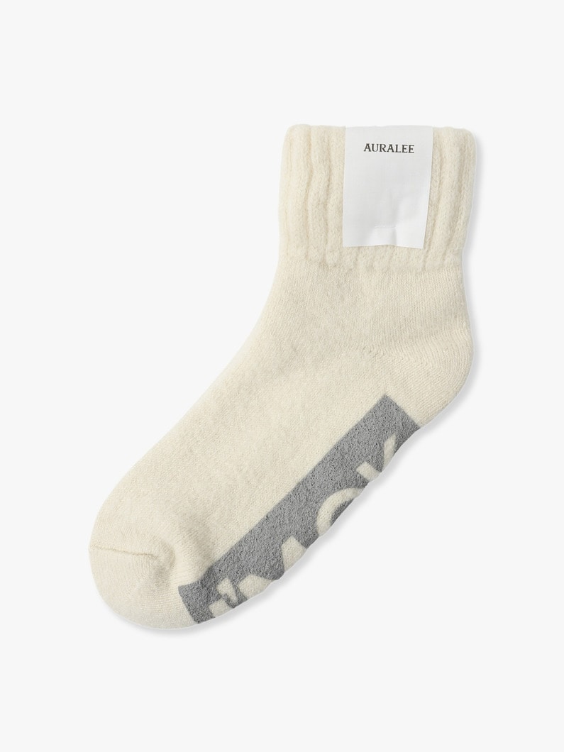AURALEE×I’M OK Room Socks (Men) 詳細画像 white 2
