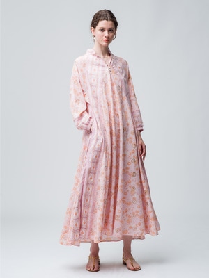 India Print Dress 詳細画像 pink