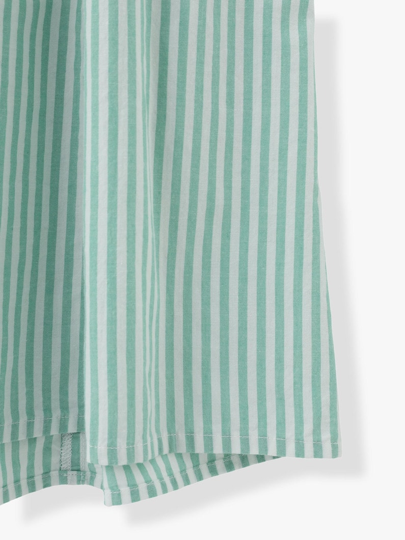Stripe Kaftan Dress (green/navy) 詳細画像 green 9