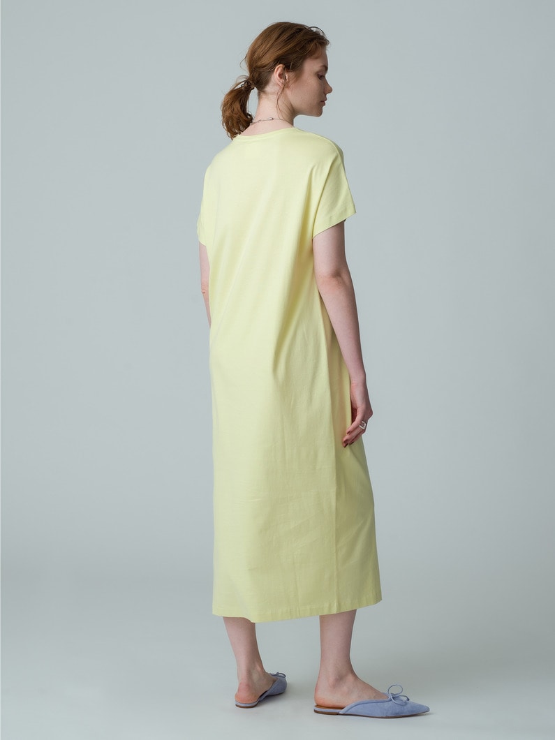 Dolman Sleeve Dress (light yellow) 詳細画像 light yellow 2