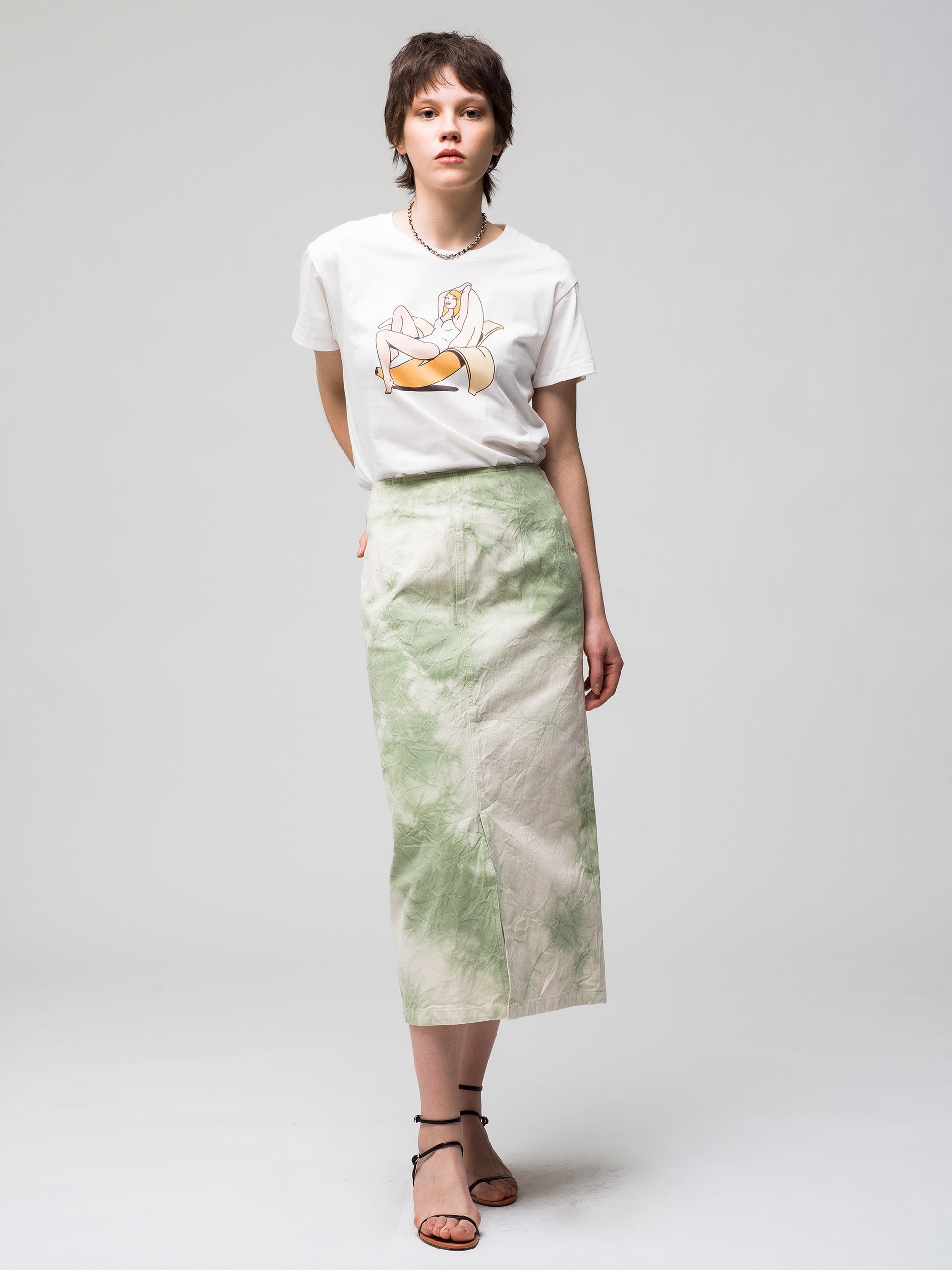 Organic Cotton Canvas Skirt