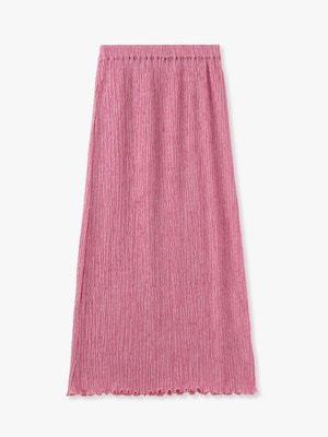 Shirring Yoryu Skirt 詳細画像 pink