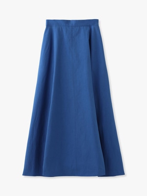 Botanical Cotton Linen Skirt 詳細画像 blue