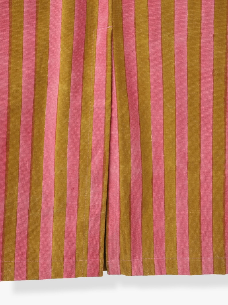 Canvas Thick Striped Pencil Skirt 詳細画像 pink 7