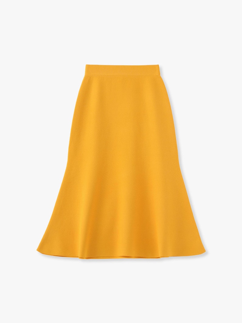 Milano Rib Mermaid Skirt 詳細画像 orange 1