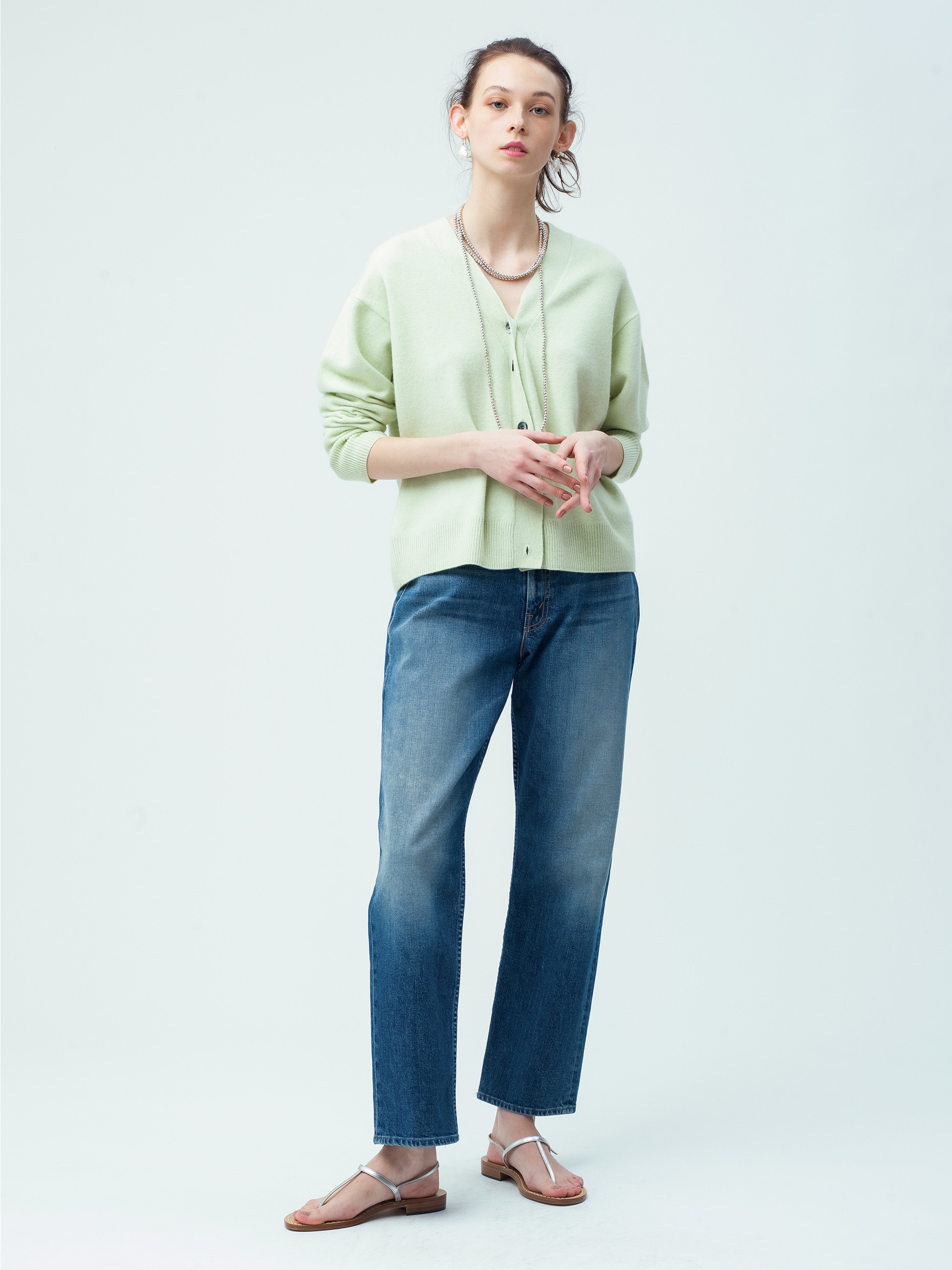 MOTHER マザー デニムパンツ ボトムス レディース Denim pants Ivory