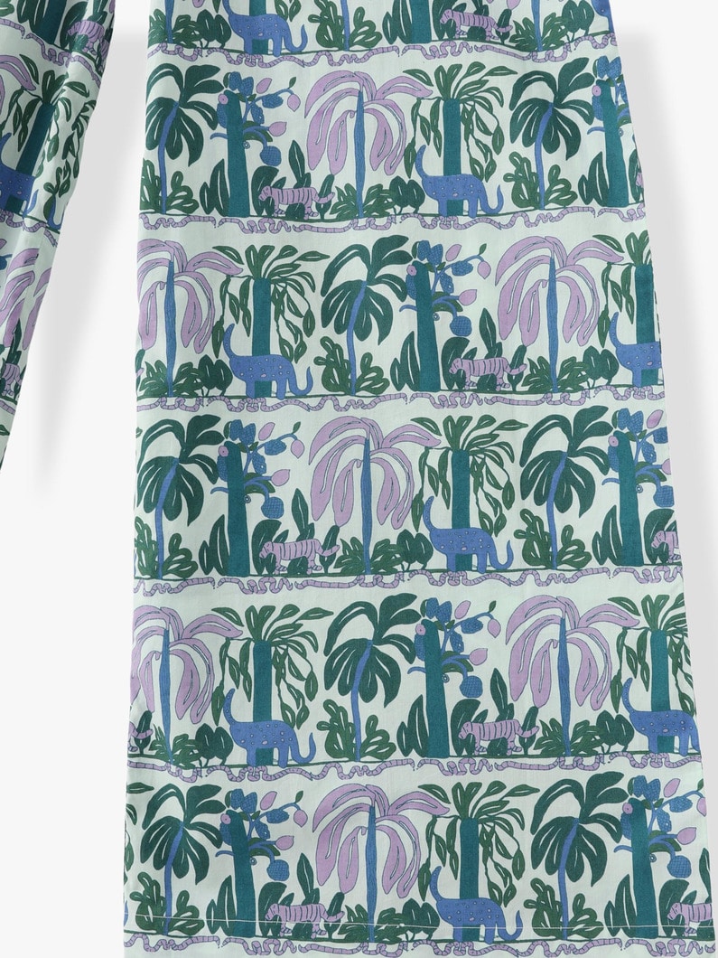 Stephan Palm Tree Animals Print Pants 詳細画像 blue 8