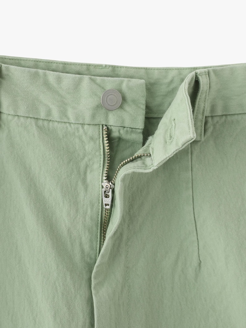 Organic Cotton Canvas Pants 詳細画像 green 3