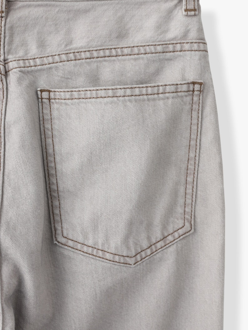 Organic Cotton Color Denim Pants 詳細画像 light green 6