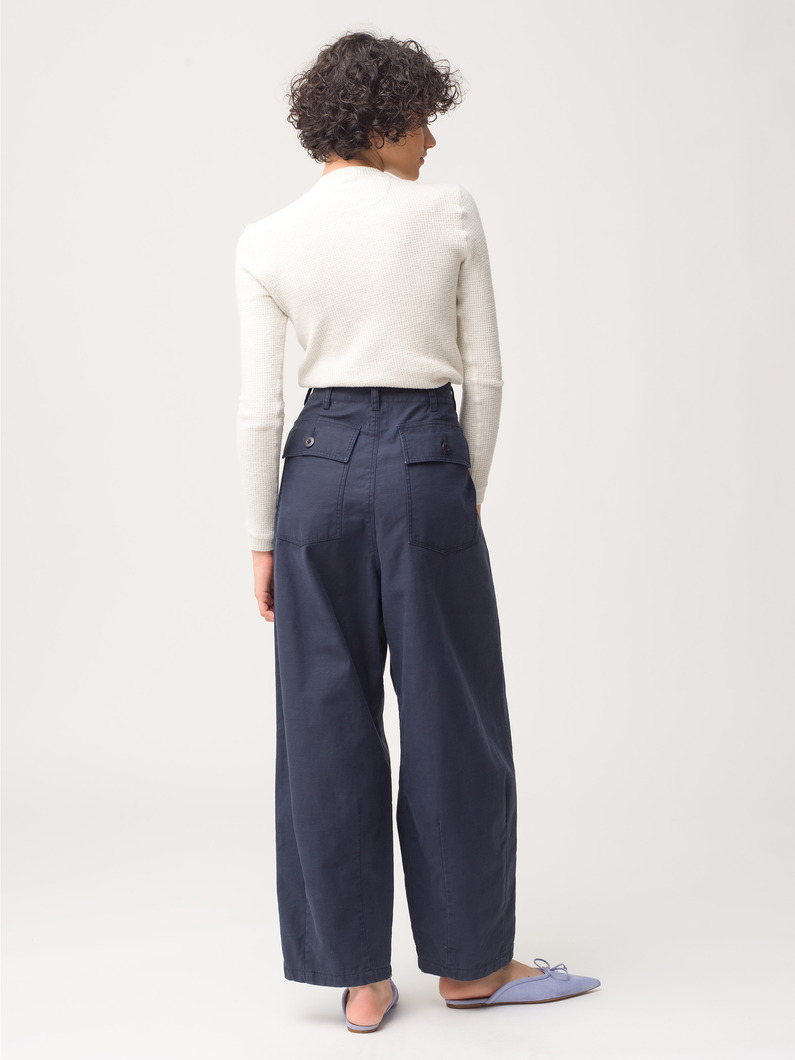 Wide Military Pants 詳細画像 navy 2