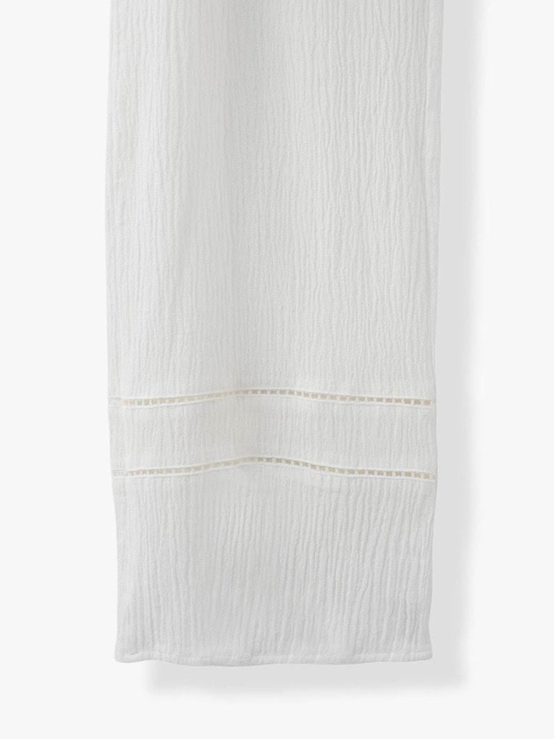 Linen Cotton Crepe Pants 詳細画像 ivory 5