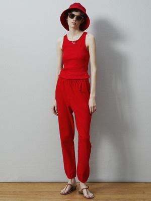 Perfect Sweat Cotton Pants 詳細画像 red