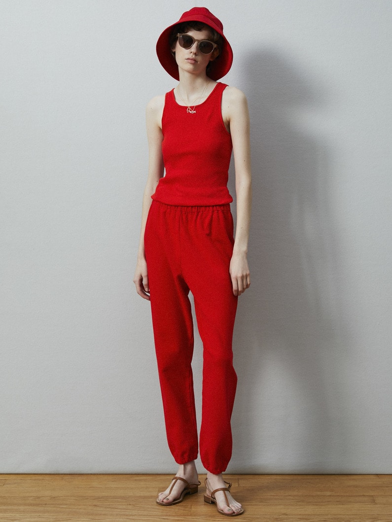 Perfect Sweat Cotton Pants 詳細画像 red 1
