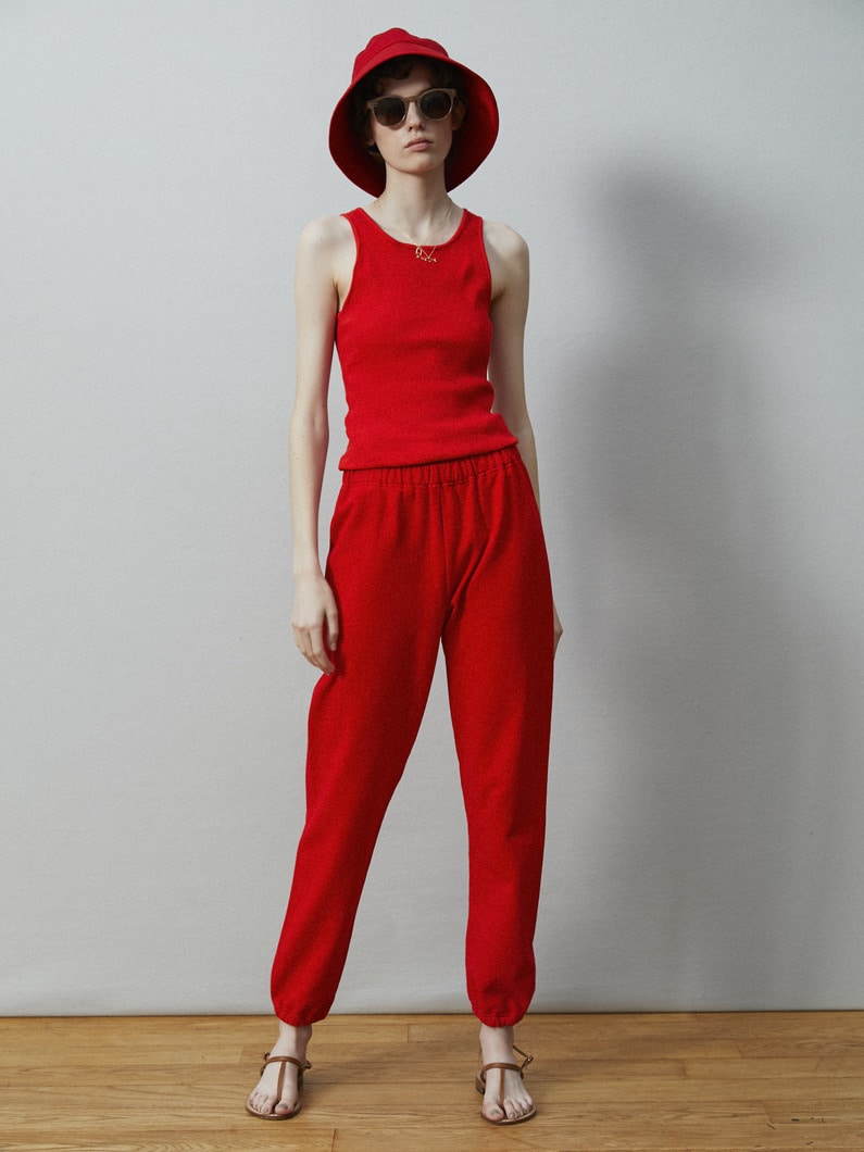 Perfect Sweat Cotton Pants 詳細画像 red 2