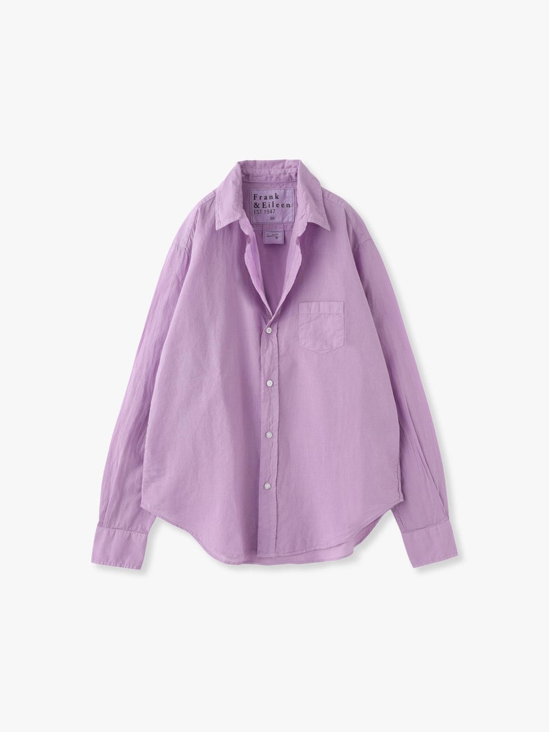 Eileen Organic Cotton Shirt 詳細画像 light purple 1