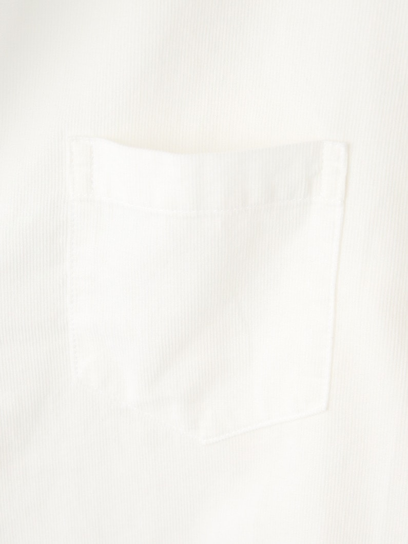 Eileen Corduroy Shirt 詳細画像 white 6