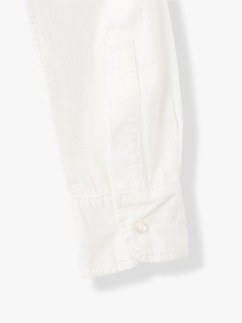 Eileen Corduroy Shirt 詳細画像 white 7
