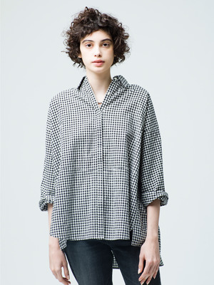Checkered Shirt 詳細画像 black
