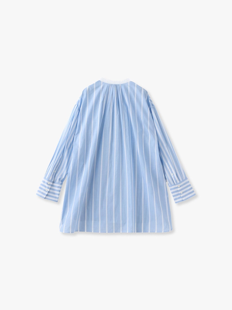 Marrakech Stripe Shirt (lt blue) 詳細画像 light blue 4