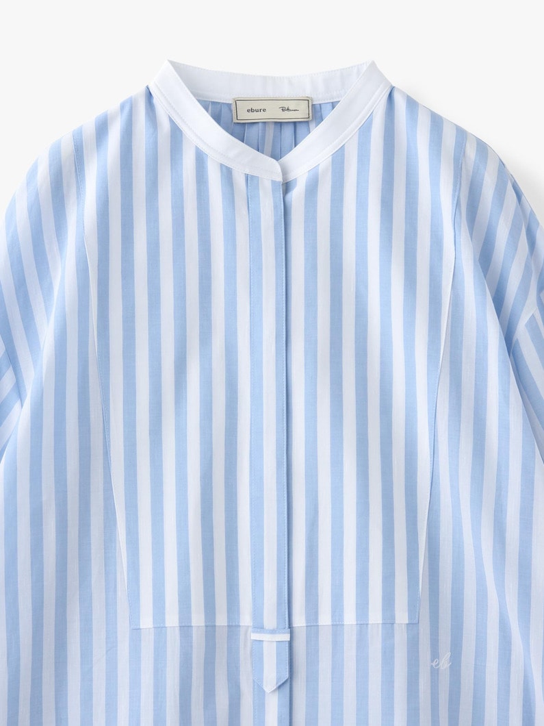 Marrakech Stripe Shirt (lt blue) 詳細画像 light blue 5
