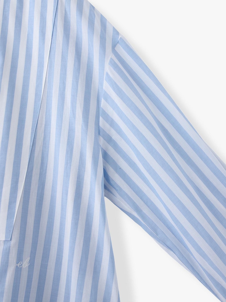 Marrakech Stripe Shirt (lt blue) 詳細画像 light blue 6