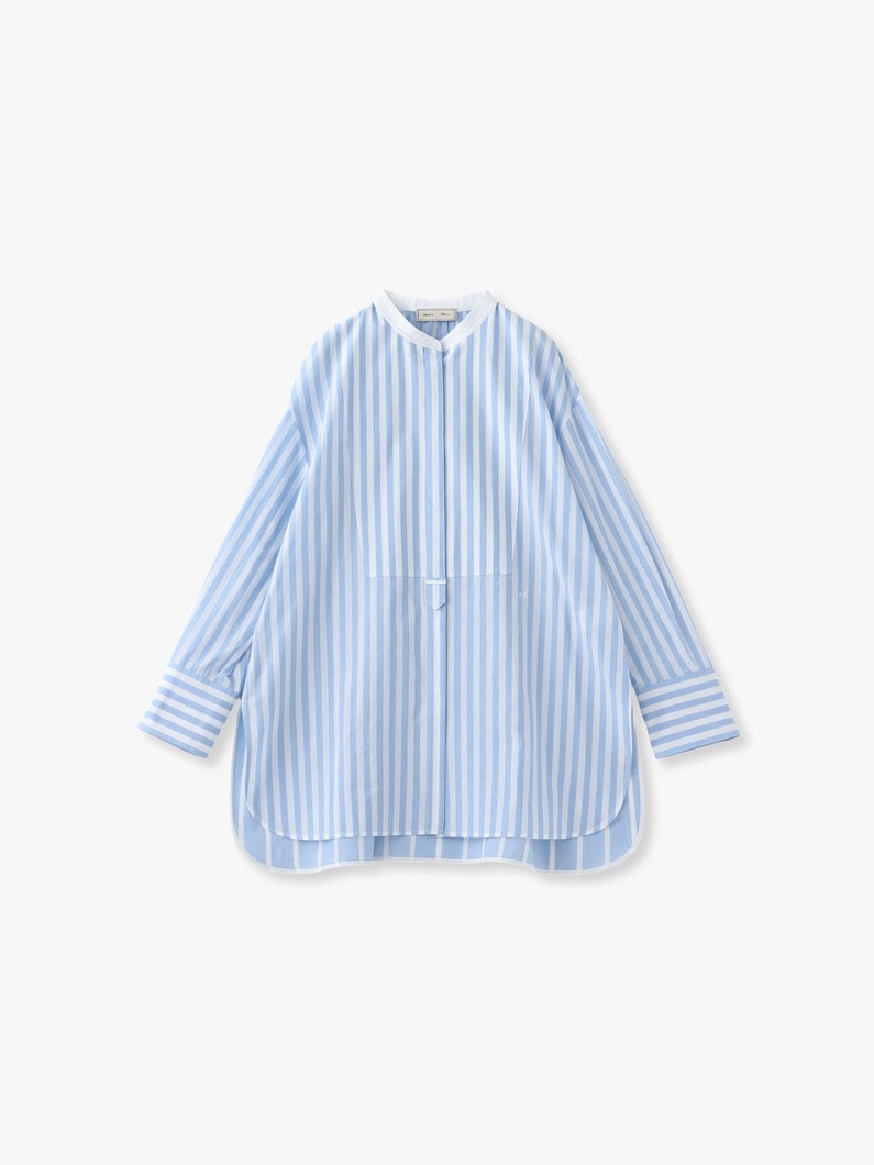 Marrakech Stripe Shirt (lt blue) 詳細画像 light blue 3