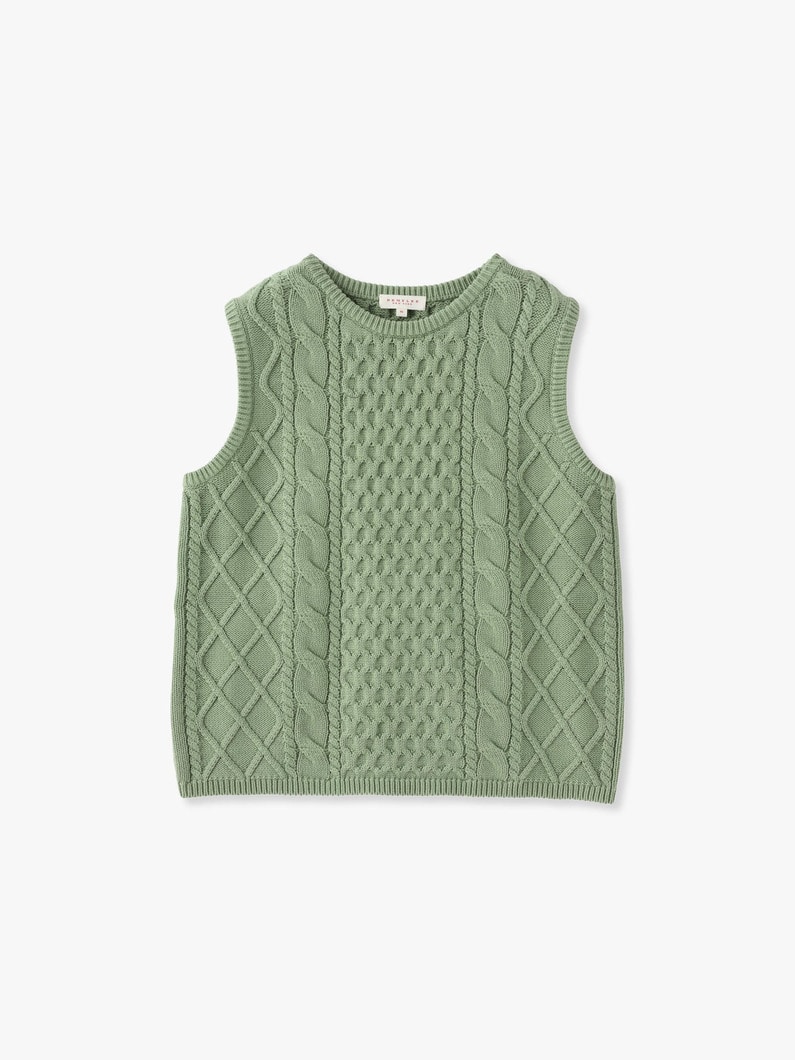 Jana Organic Cotton Vest 詳細画像 light green 7