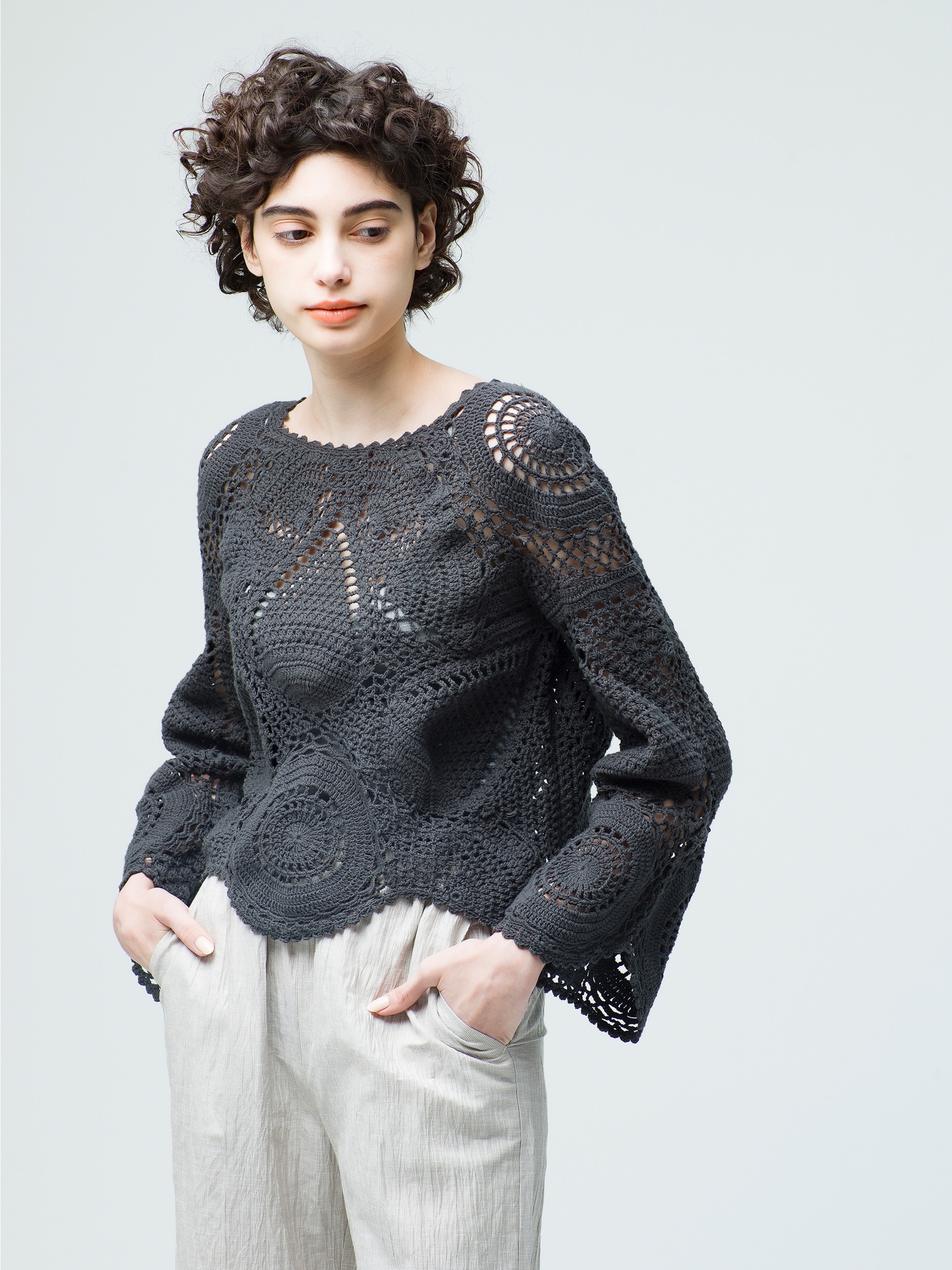 Crochet Pullover｜RHC(アールエイチシー)｜Ron Herman