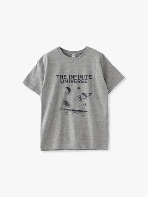 The Infinite Universe Print Tee 詳細画像 top gray