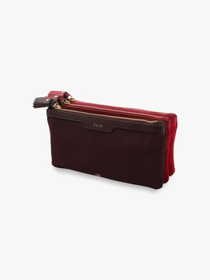 Mini Filing Cabinet Make Up Pouch 詳細画像 red
