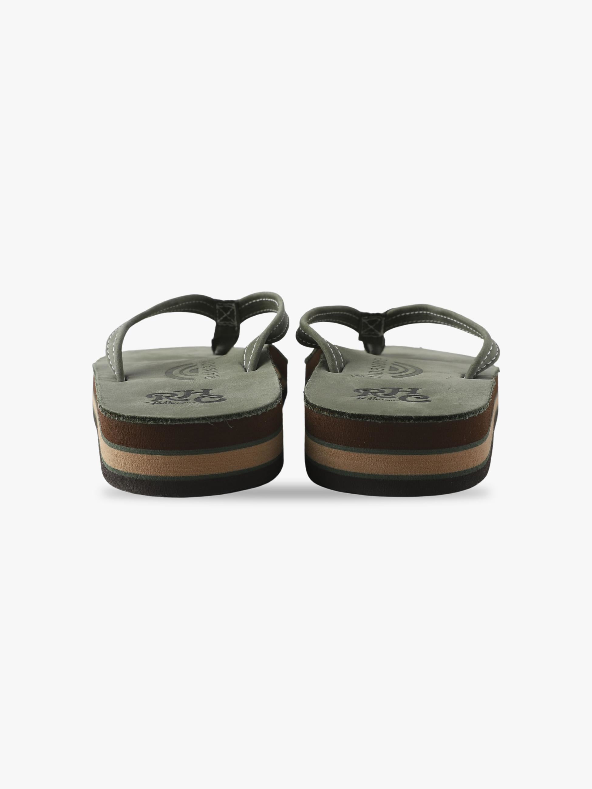 Double Layer 1/2 Narrow Sandals(women)｜Rainbow Sandals(レインボー 