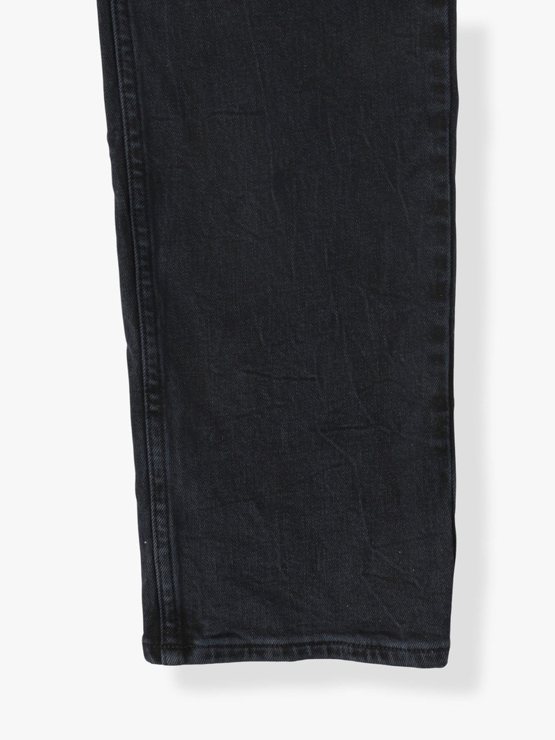 Hazlow Premium Straight Denim Pants 詳細画像 black 6