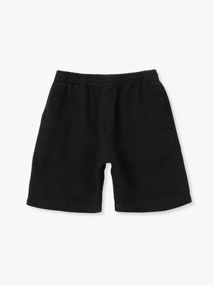 Linen Shorts 詳細画像 black