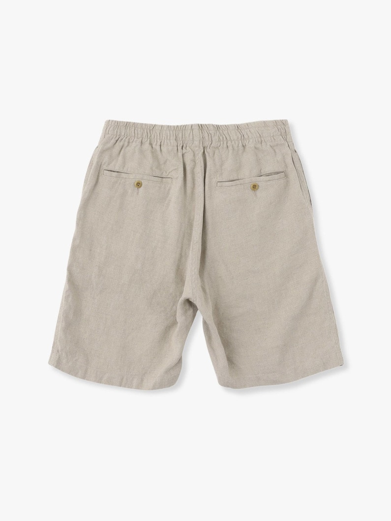 Linen OX Easy Shorts 詳細画像 beige 4
