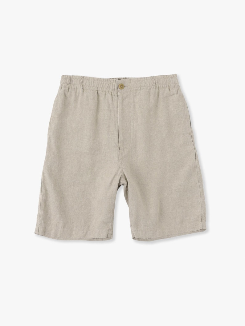 Linen OX Easy Shorts 詳細画像 beige 1