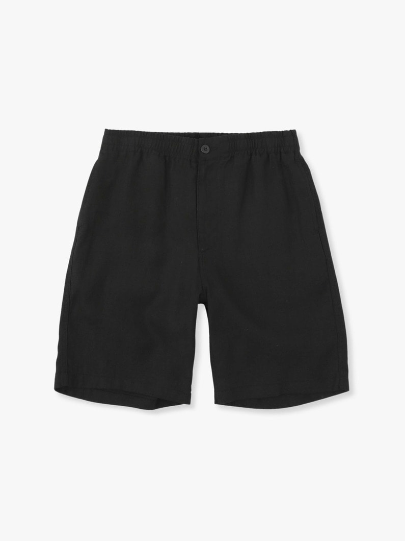 Linen OX Easy Shorts 詳細画像 black 1