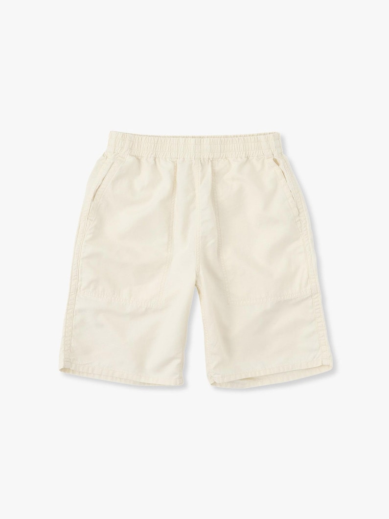 Cotton Linen Utility Shorts 詳細画像 off white 3