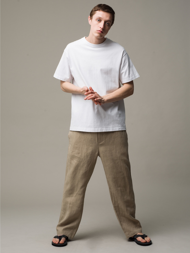 French Linen Easy Pants 詳細画像 beige 2